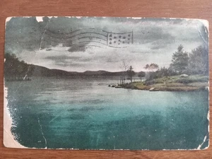 c1911 Windsor Lake, North Adams, Berkshire County, MA - Picture 1 of 2