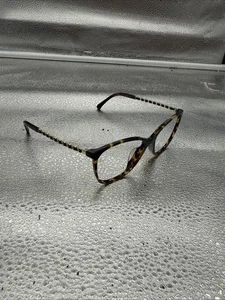 Chanel CH3408QA C. 714 Dark Tortoise and Calfskin Brille Brillengestell Only. D1 - Bild 1 von 8
