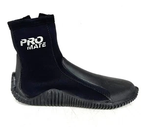 3mm Neopren Tauchstiefel Tauchstiefel Schnorcheln Seitenreißverschluss M 10 / W 11 - Bild 1 von 1
