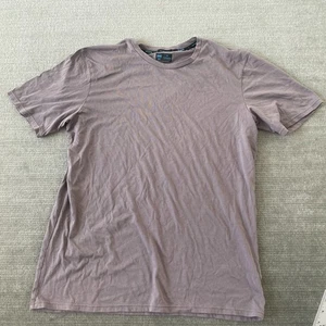 Janji Runterra Shirt Herren Medium Grau Supima Mischung Kurzarm Athletic Tee - Bild 1 von 6