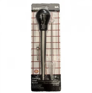 Farberware Baster in acciaio inox serie classica resistente al calore con pulizia e ugello - Foto 1 di 4