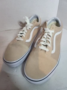 VANS Old Skool Sneakers - Men’s Size 10.5 - Canvas Incense White - Picture 1 of 9