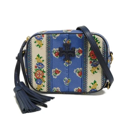 Сумка для фотоаппарата Tory Burch McGraw с цветочным рисунком 64449 наплечная сумка цветочный многоцветный цвет C... - Изображение 1 из 4