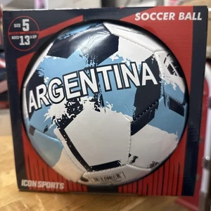 Authentic Argentina Soccer Ball Size 5 Icon Sports - Picture 1 of 1