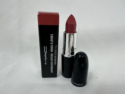 MAC M·A·C Lustreglass Lipstick 520 SEE SHEER Full Size Authentic New Boxed - Image 1 of 2