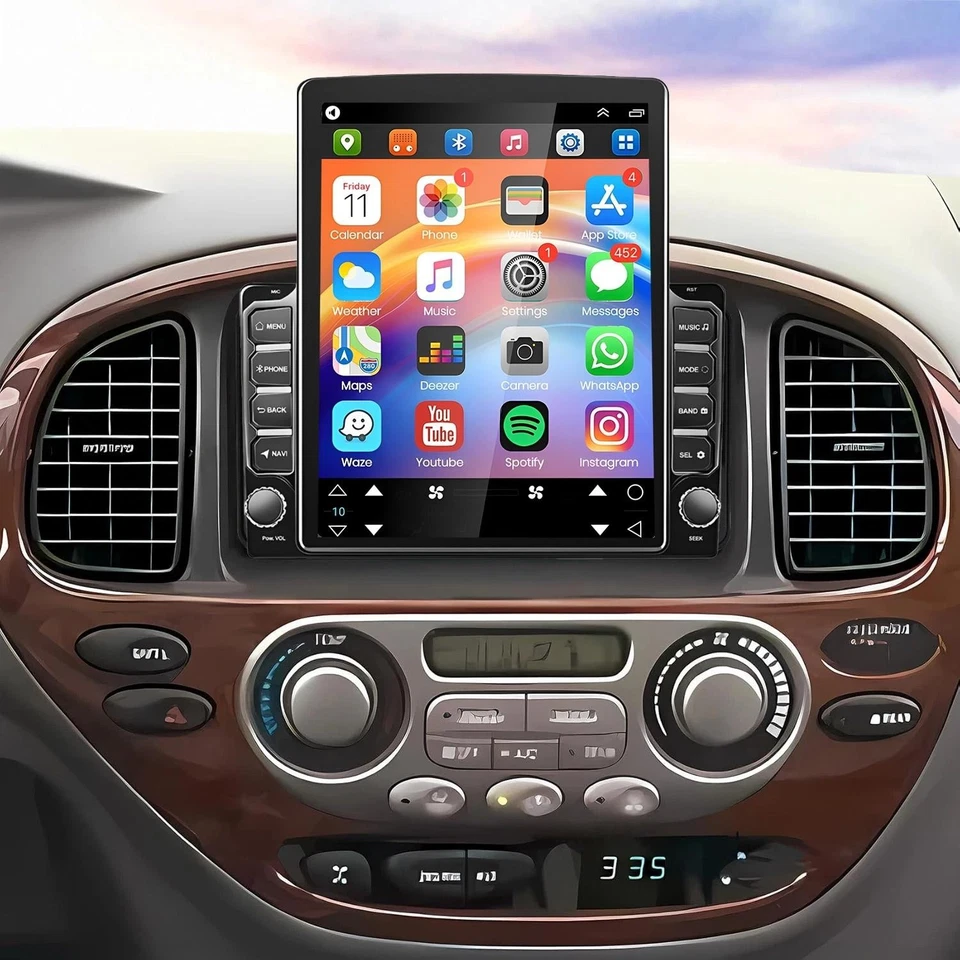 9.7'' Car Stereo Radio For 2003-2007 Toyota Sequoia Android 15 Carplay GPS Navi - Image 1 of 4