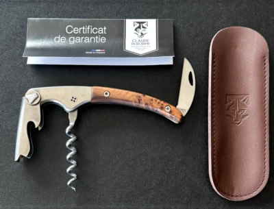Sacacorchos Claude Dozorme Clos Laguiole Madera Thuya Hecho en Francia Nuevo Foto 1 de 4