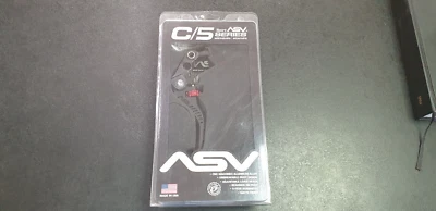 ASV C/5 SHORT BLACK SPORT SERIES CLUTCH LEVER ZZR1400 ZX1400 GTR1400 EBR1190 - Image 1 of 4