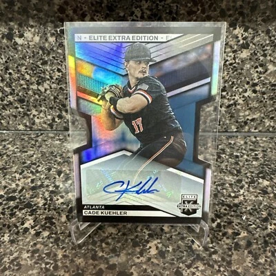 2023 Panini Elite Extra Edition Signatures Die-Cut #38 Cade Kuehler /399 - Image 1 of 3