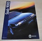 1997 Saab 9000 Broschüre Prospekt UK Edition