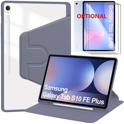 Funda giratoria 360 Galaxy Tab S10 FE+ con ranura para bolígrafo para Samsung Tab S10FE Plus Foto 1 de 4