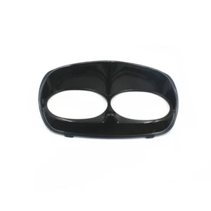 Motorcycle Glossy Black Headlight Bezel Scowl Outer Fairing Cover For Harley - Picture 1 of 6