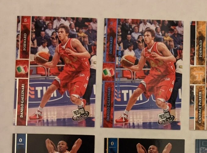 Danilo Gallinari Italia (2) Press Pass Rookie lote: Reflectores Foto 1 de 1