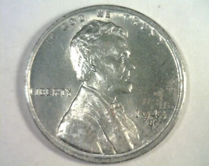 Centavo Lincoln 1943-S elección sin circular ch sin circular BONITO ENVÍO ORIGINAL 99c - Imagen 1 de 2