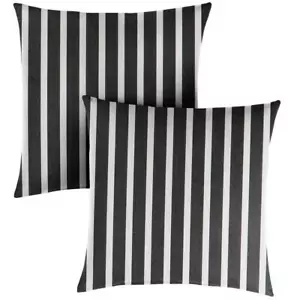 Sorra Home Outdoor Throw Pillows Shore Classic Outdoor Knife Edge Throw Pillows - Picture 1 of 6