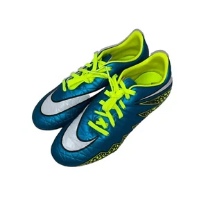 Nike Hypervenom Phelon FG Soccer Cleat - Blue/Volt - 744946-400 - Women's Sz: 7 - Picture 1 of 6