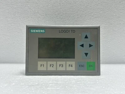 SIEMENS 6ED1055-4MH00-0BA0 TD TEXT DISPLAY FOR LOGO!..0BA6 AND..0BA7 4-ROW - Image 1 of 4