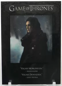 Zitatkarte GOT Karte Q85, 2022 Rittenhouse Game of Thrones komplette Serie Vol. 2 - Bild 1 von 2