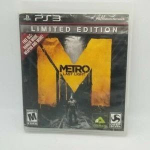 Metro: Last Light -- Limited Edition (Sony PlayStation 3, 2013) Tested - Picture 1 of 3