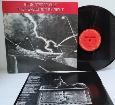 BLUE OYSTER CULT The Revolution By Night PROMO LP Columbia -Play Tested VG+ *C7 Foto 1 de 3