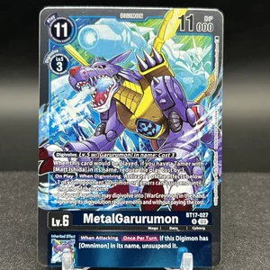 Tarjeta Digimon MetalGarurumon BT17-027 R - Imagen 1 de 2