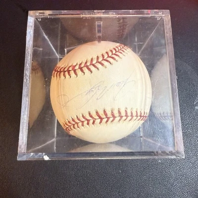 Ivan "Pudge" Rodríguez Firmado Oficial MLB Béisbol PSA/DNA CERTIFICADO DE AUTENTICIDAD Autógrafo Foto 1 de 4