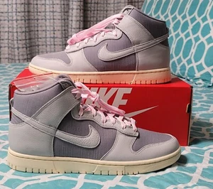 Nike Dunk High Premium Certified Fresh Grey Fog Size 10.5 - Picture 1 of 9
