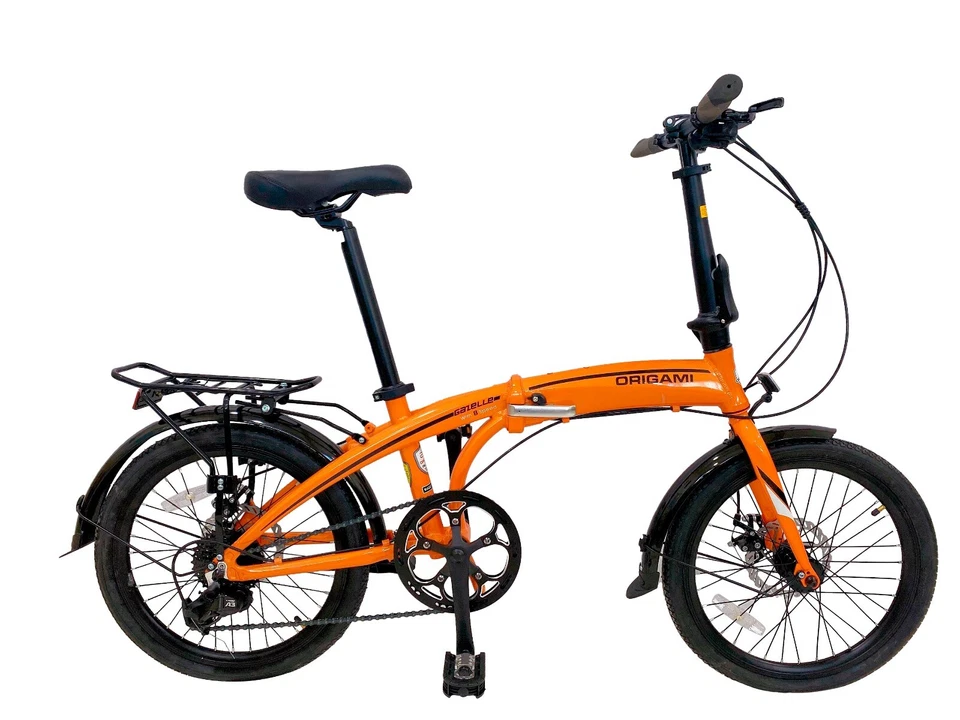 Origami Gazelle 20" 8-speed aluminum folding bicycle - Image 1 of 4
