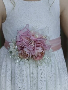 Indie Sash Floral Headband/Sash by Dollcake - Picture 1 of 7
