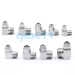 Ajuste de manguera neumática de latón de latón macho x de 1/8""-1/2"" BSP 2 piezas - Imagen 1 de 1