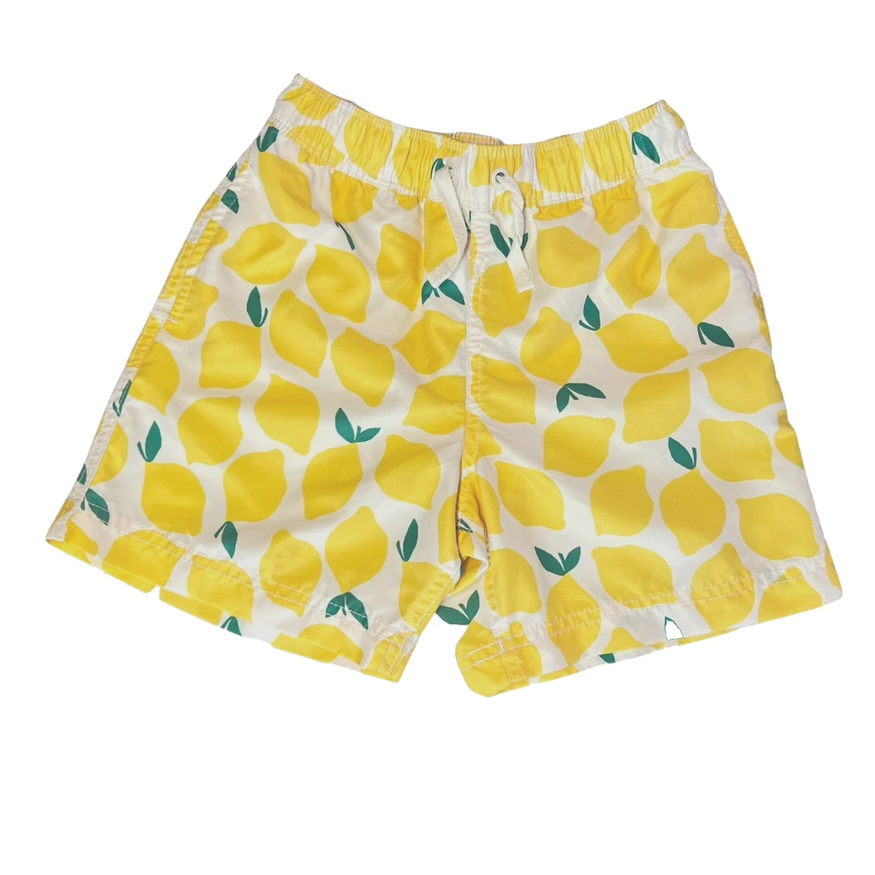 Pantalones Cortos de Natación Hanna Andersson Lemon Stand On Blanco EE. UU. 5 110 cm Calzoncillos Internos Foto 1 de 4