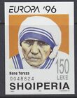 147.ALBANIA 1996 IMPERF STAMP M/S EUROPA, MOTHER TERESA (NOBLE LAUREATE). MNH