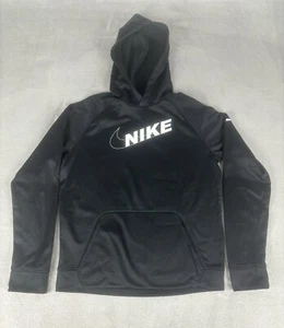 Nike Therma Fit Big Kids Pullover Hoodie Black Xl DR8461-010 New - Picture 1 of 7