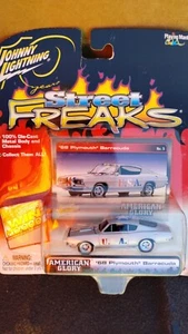 Johnny Lightning Street Freaks American Glory ‘68 Plymouth Barracuda 993-01  50 - Picture 1 of 1