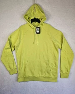 Felpa con cappuccio Under Armour uomo Rival in pile con logo giallo lime taglia Lg-alta - Foto 1 di 9