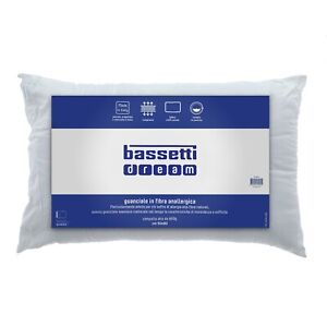 Guanciale Bassetti Alto 20 cm Cuscino made in italy puro cotone 850 grammi