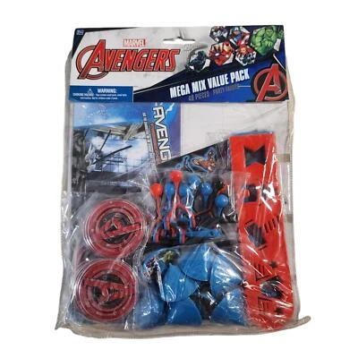 Mini Tops Pegatinas Favor Fiesta Vengadores Marvel Reglas Rompecabezas - 48 Piezas Foto 1 de 4