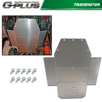 3/16" Aluminum Skid Plate Heavy Duty New Fit For 2008-14 Polaris Rzr Rzr-S 800 - Image 1 of 4