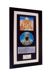 IRON MAIDEN Powerslave CLASSIC CD Album GALLERY QUALITY FRAMED+FAST GLOBAL SHIP - Picture 1 of 8
