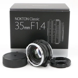 Voigtlander NOKTON Classic 35mm F/1.4 II MC VM for Leica M Lens [Top Mint] - Picture 1 of 14