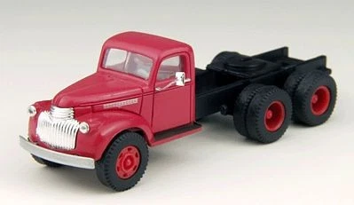 Classic Metal Works 31156 HO Mini Metals Swift's Red '41-46 Chevy Semi-Tractor - Image 1 of 2