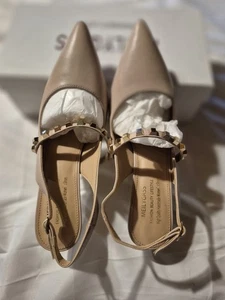 Neu im Karton hellbraune Damen-Heels Größe 8 - Bild 1 von 8