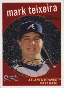 2008 Topps Heritage Chrome #C57 Mark Teixeira - NM-MT - Picture 1 of 2