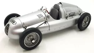 CMC 1/18 scale Diecast DC16424H - Auto Union Type D 1938 - Silver - Picture 1 of 5