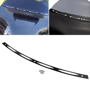4-Slot Windshield Trim for 96-13 2012 Harley Electra Street Tri Glide Touring - Picture 1 of 11