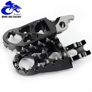 For Honda Fooepegs CRF250R CRF450R CNC Foot Pegs CRF250X CRF450X CRF230F CRF450L - Picture 1 of 4