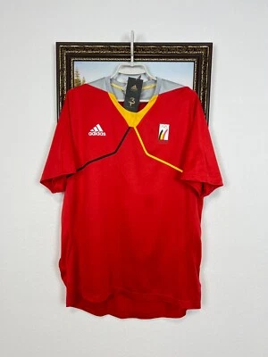 Adidas Bélgica Olimpiadas Selección Nacional Camiseta Entrenamiento Rojo Hombre Camiseta Talla L Foto 1 de 4