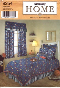 Bedding Accessories ~ Twin and Full Size Only ~ Simplicity Home 9254 - Picture 1 of 4