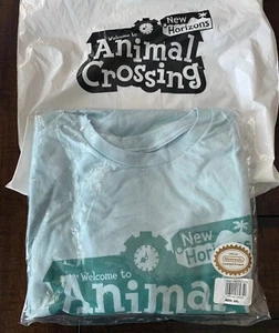 PAX East Nintendo 2020 Animal Crossing New Horizons People Tee Shirt XXL 2XL NEW - Picture 1 of 5
