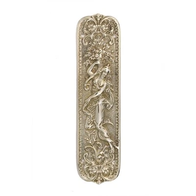 Solid Women Brass Push Plate – Art and DecoDoor Push Plate for Entryway - Image 1 of 4